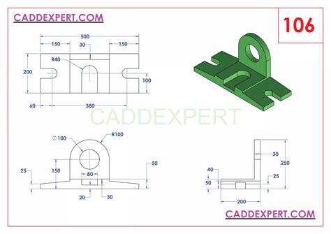 Solidworks Catia Nx Autocad 3d Drawings Practice Books 100 Pdf Technical Design