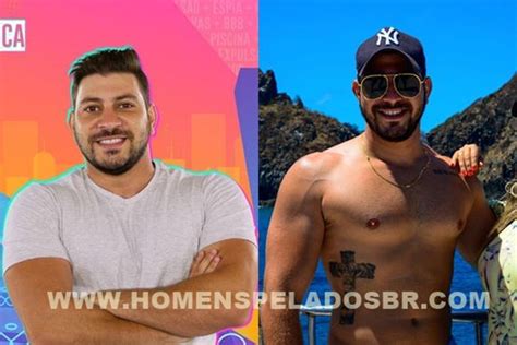 Vídeo de Caio Afiune só de cueca no BBB21 Homens Pelados BR