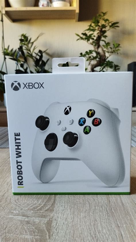 Pad Xbox Series S X One Pc Robot White Bia Y D Browa G Rnicza