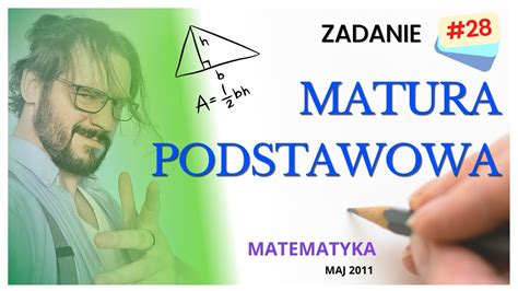 MATURA MATEMATYKA PODSTAWA 2011 MAJ ZADANIE 28 TRYGONOMETRIA YouTube