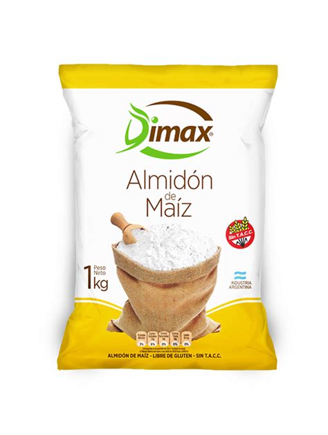 Almidon De Maiz Dimax Sin Tacc X Kilo Gema Distribuidora