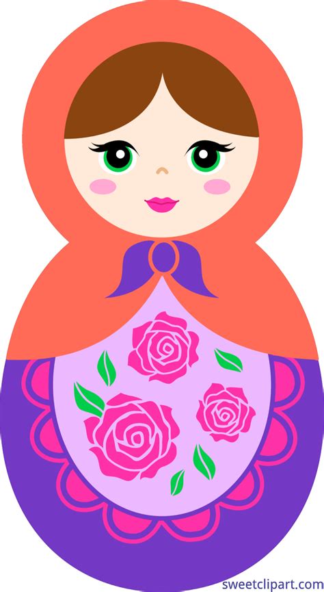 Russian Dolls Clip Art