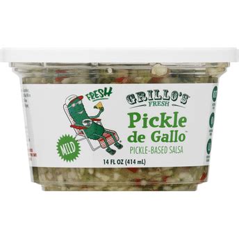 Grillo S Pickle De Gallo Mild 14 Fl Oz Delivery Or Pickup Near Me