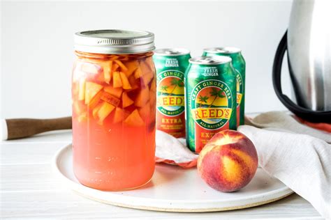 Ginger Peach Rum Punch Recipe