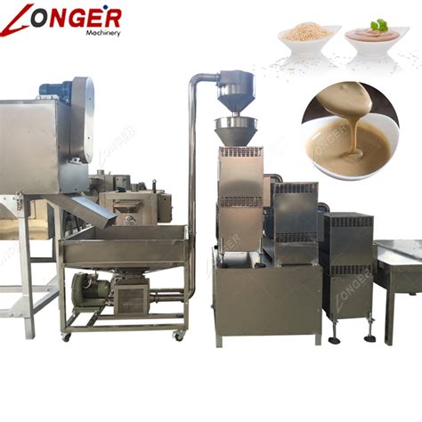 Factory Price Tahini Production Line Automatic Sesame Paste Making