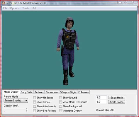 Jed's Half-Life Model Viewer 1.36 file - ModDB