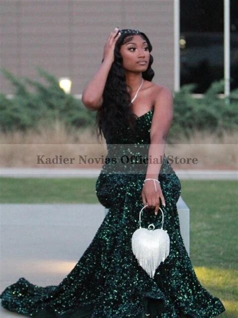 Dark Green Prom Dress 2022