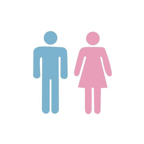 Premium Vector Man And Woman Icons