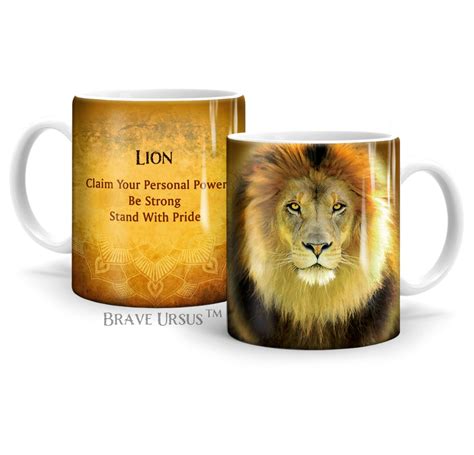 Lion Mug 11oz. Ceramic - Wise Witches and Witchcraft