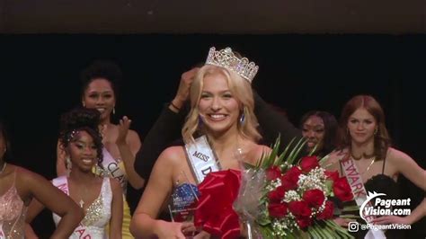 2023 Miss Delaware Teen Usa Crowning Moment Molly Lavelle Youtube