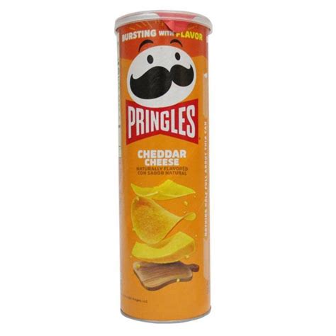 Pringles Potato Crisps Cheddar Cheese Flavored Snacks 557oz Lazada Ph
