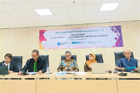 Simposium Perubahan Iklim Itb Sepakati Transisi Energi Di Indonesia