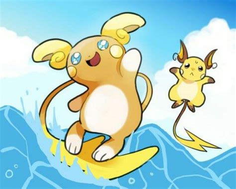 Alolan Raichu Vs Regular Raichu Pokémon Amino