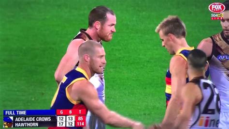 Last 41 Seconds Adelaide Crows Vs Hawthorn Round 12 2015 YouTube