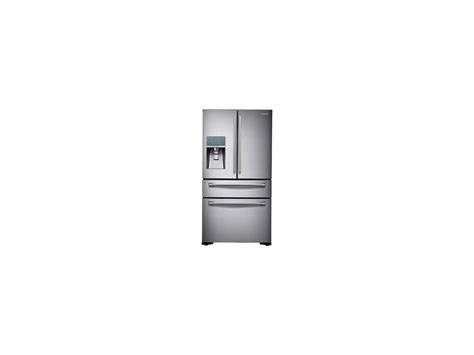 Samsung 24 Cu Ft Counter Depth 4 Door Refrigerator W Flexzone Drawer Rf24fsedbsr