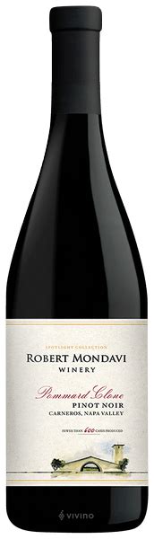 Robert Mondavi Winery Pommard Clone Pinot Noir Vivino US