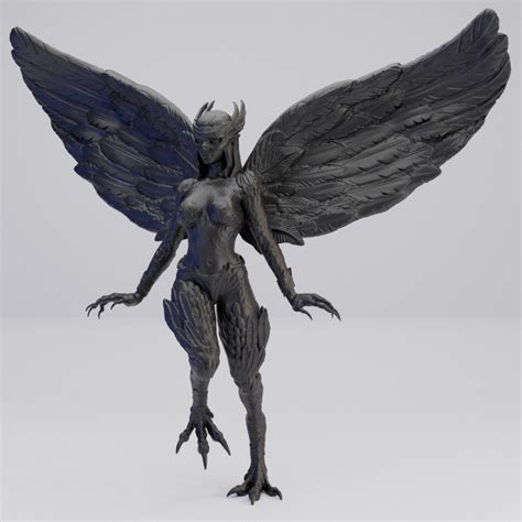 Hot Goblin 山岳ハーピー ミニチュア ホットゴブリン TRPG 飛行