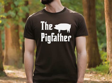 Pig Dad T Shirt Funny Pig Shirt Pig Shirts For Men Pig T Shirts