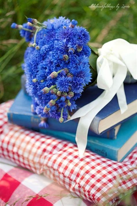 васильки! Cornflower Wedding Bouquet, Blue Wedding Bouquet, Blue ...