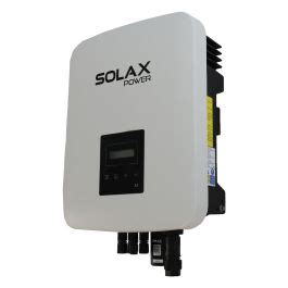 Invertor Solax X Mic K G Kw On Grid Trifazat Max V Mppt