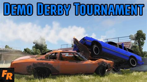 Beamng Drive Multiplayer Demo Derby Tournament Part Youtube