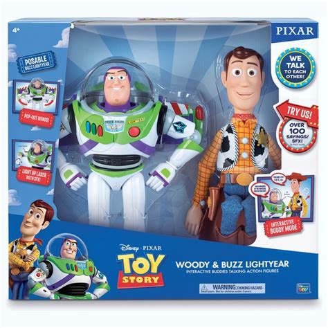 Toy Story Interactive Friends Woody & Buzz Lightyear | Smyths Toys UK