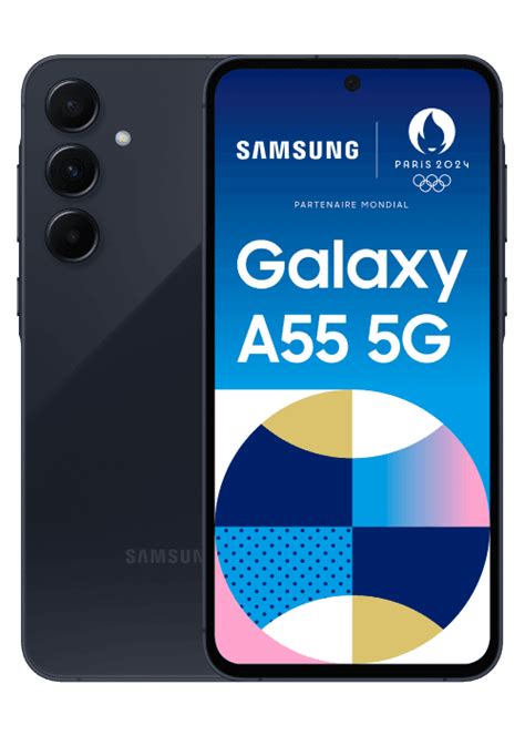 Samsung Galaxy A G Bleu Nuit Go Free Mobile