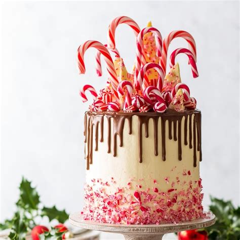 Candy Cane Cake - The Loopy Whisk