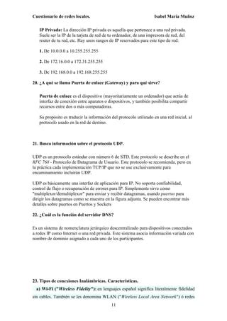 Cuestionario De Redes Locales Pdf