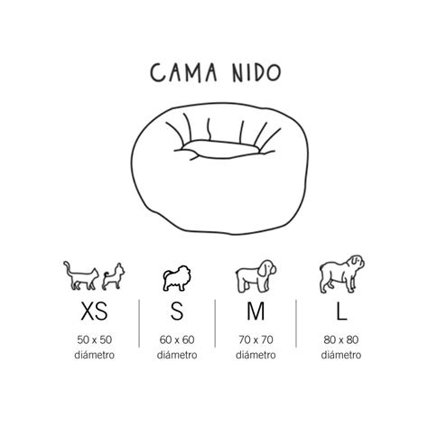 CaniCat Cama Nido Beige Para Mascotas Cochikis Pet Shop