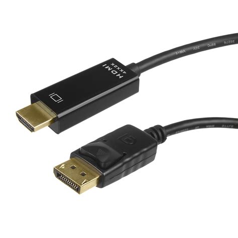 Adapter Kabel M Displayport Dp Auf Hdmi Verbindungskabel K K