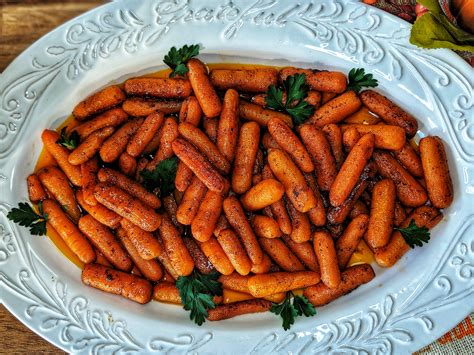 Paleo Oven Roasted Maple Glazed Carrots Dairy Free