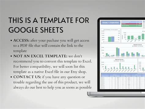 Sales Tracking Template for Google Sheets, Dynamic Product Sales ...