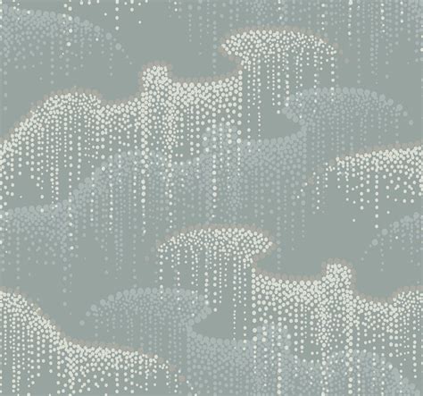 Shop Sample Moonlight Pearls Wallpaper In Grey From The Modern Nature 2nd Edition Burke Decor