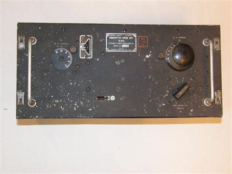 Vintage Army Signal Corps Radio Transmitter Tuning Unit Tu B Wwii