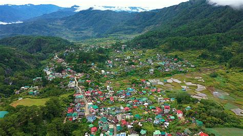 Sagada Mountain Provinces Typical Dwellings In The Philippines Photo