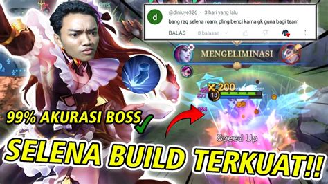 Selena Masih Meta Selena Kasih Ni Build Emblem Musuh Auto Kena Mental