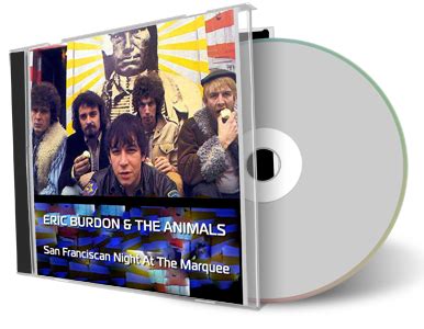 Eric Burdon and The Animals 1967-08-08 CD London Audience Live Show Recording