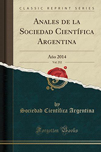 Taiproxcawork Anales de la Sociedad Científica Argentina Vol 252