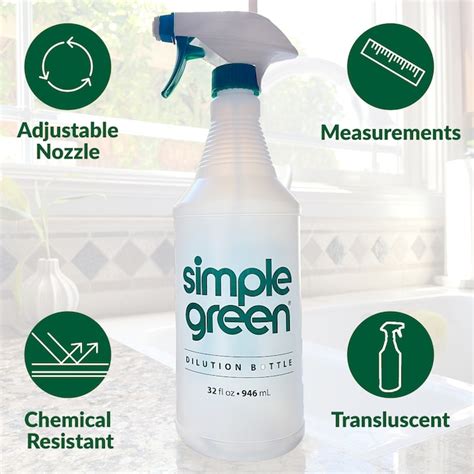 Simple Green 3 Pack 32 Oz Plastic Whole Bottle At