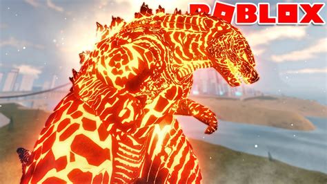 Novo Thermo Godzilla Remodel Ele Maravilhoso Roblox Kaiju