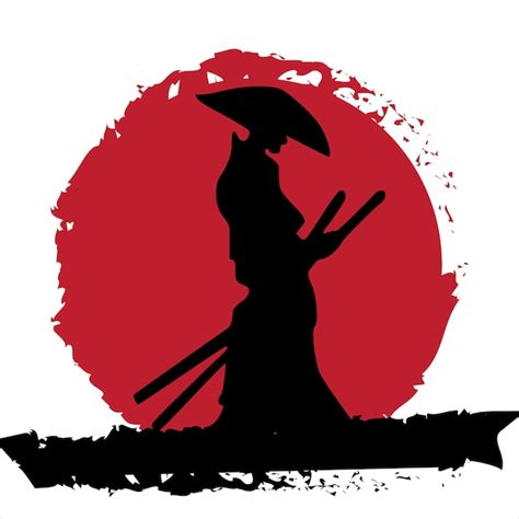Premium Vector Samurai Illustration Vector