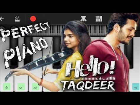 Taqdeer Hello Theme Song Piano Tutorial Violin Tune Bgm Easy