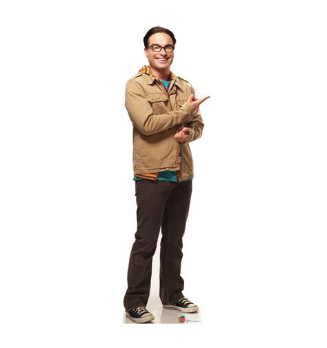 Advanced Graphics Leonard Hofstadter Life Size Cardboard Cutout Standup The Big Bang Theory