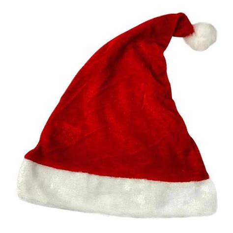 Gorro Papai Noel Veludo Luxo Un Art Christmas Zein Decoração de