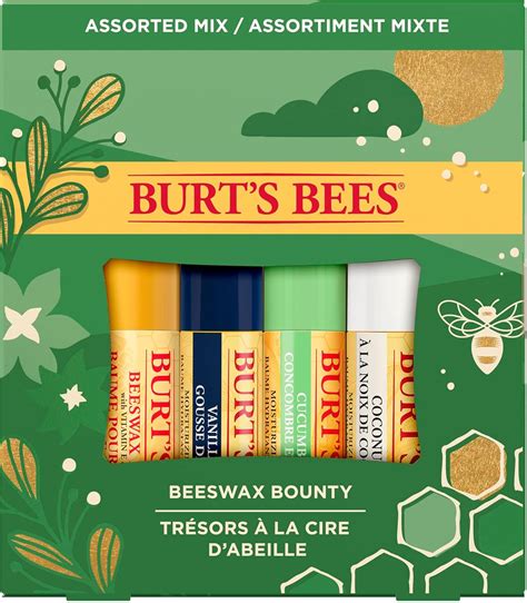 Burt S Bees Lippenbalsam Multipack Geschenkset Mit Bienenwachs Und