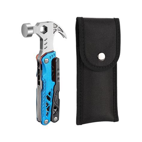 Tergayee Camping Hammer Multitool In Stainless Steel Multi