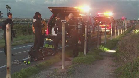 Driver Rescued After Car Plunges Into Marina Del Rey Inlet