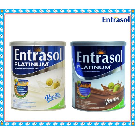 Jual Entrasol Platinum Kemasan Kaleng Gr Susu Kalsium Susu Tulang