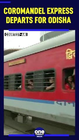 Coromandel Express Departs For Chennai Days After Odisha Train Accident